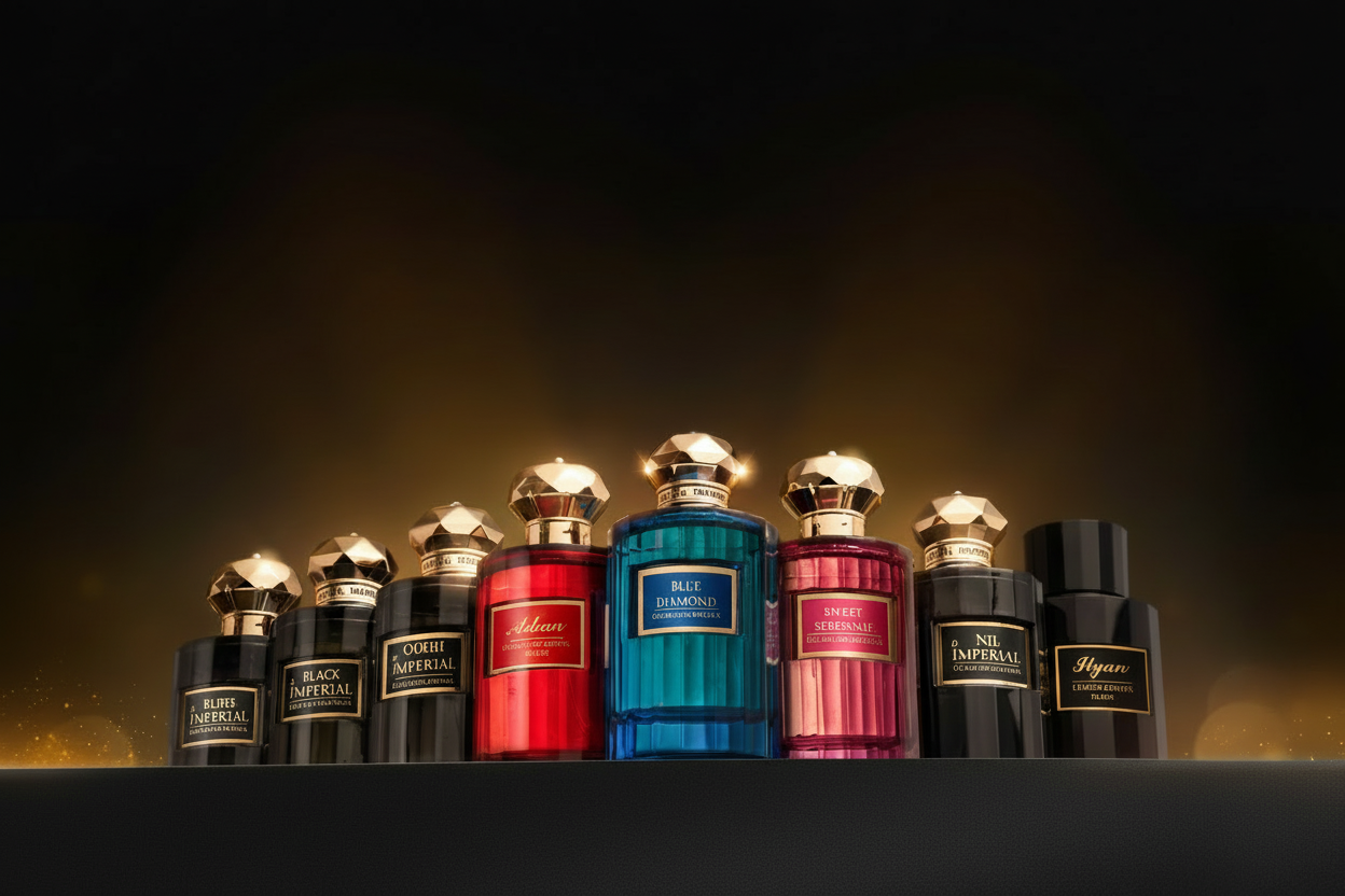 Imperial Parfums bottles ritagliata